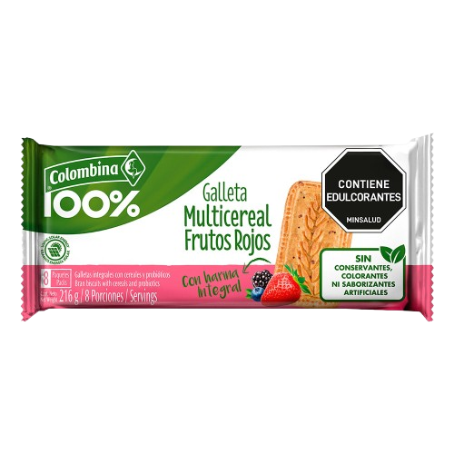 COLOMBINA 100% RED BERRIES COOKIES