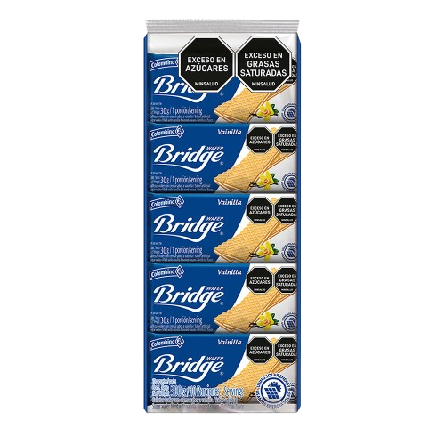 COLOMBINA BRIDGE VANILLA 30g - Pack 10