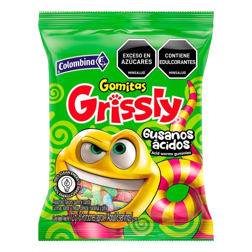 COLOMBINA GRISSLY WORMS