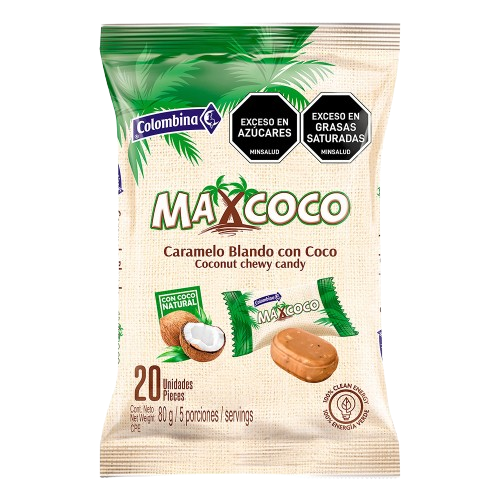 COLOMBINA MAX COCO 20 ct