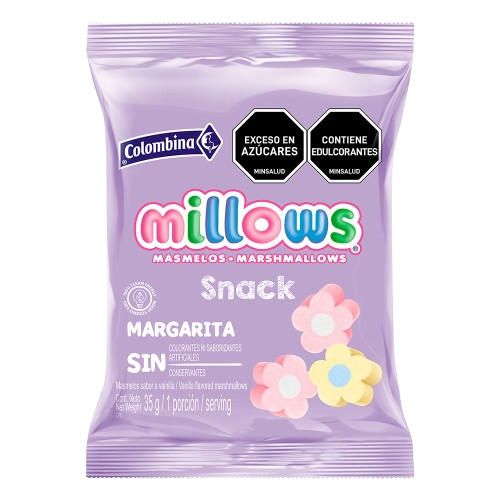 COLOMBINA MILLOWS FLOWERS 35g