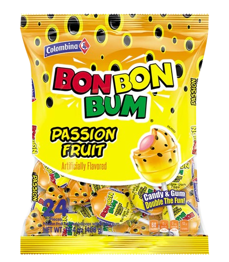 COLOMBINA BON BON BUM PASSION 24ct