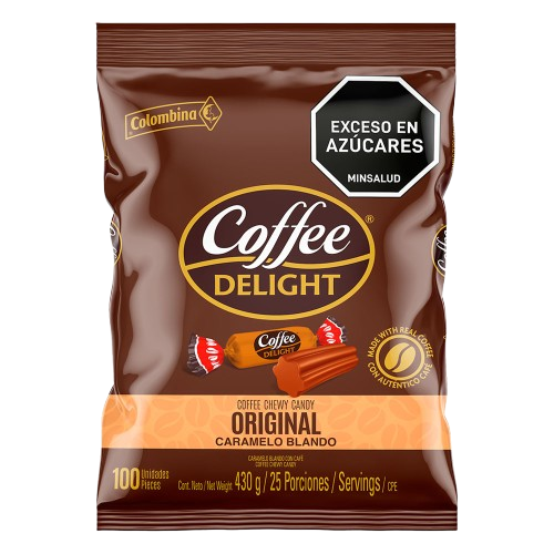 COLOMBINA COFFEE DELIGHT 100CT