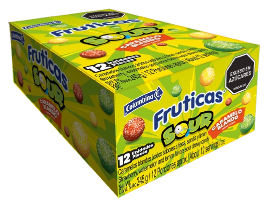 COLOMBINA FRUTICAS SOUR 12ct