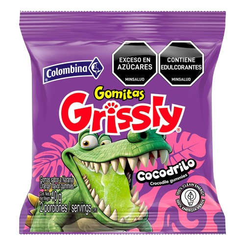COLOMBINA GRISSLY CROCODILE 40g