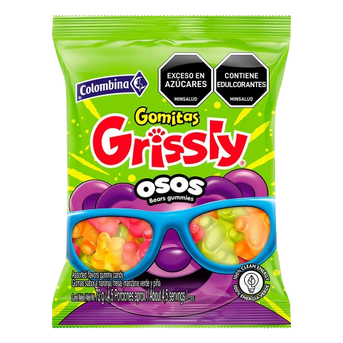COLOMBINA GRISSLY BEARS