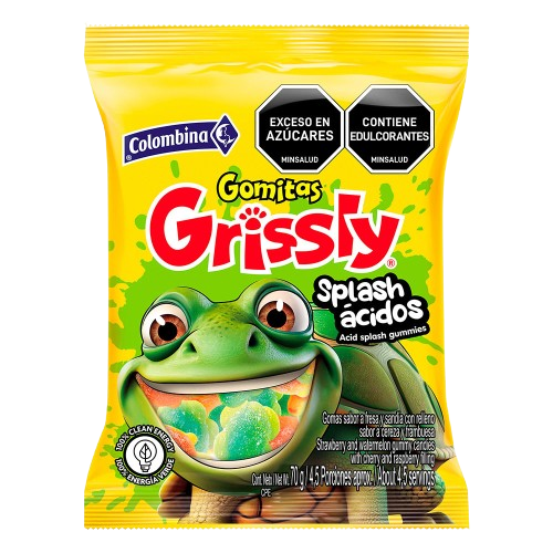 COLOMBINA GRISSLY SPLASH