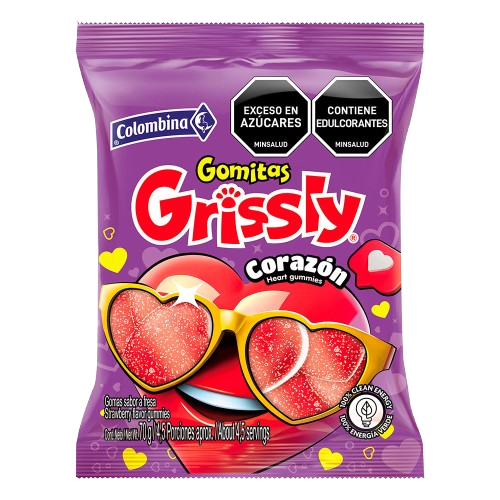 COLOMBINA GRISSLY HEART