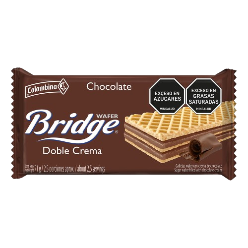 COLOMBINA BRIDGE MTCO CHOCOLATE 71g