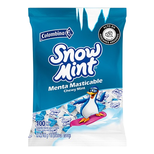 COLOMBINA SNOWMINT 100ct