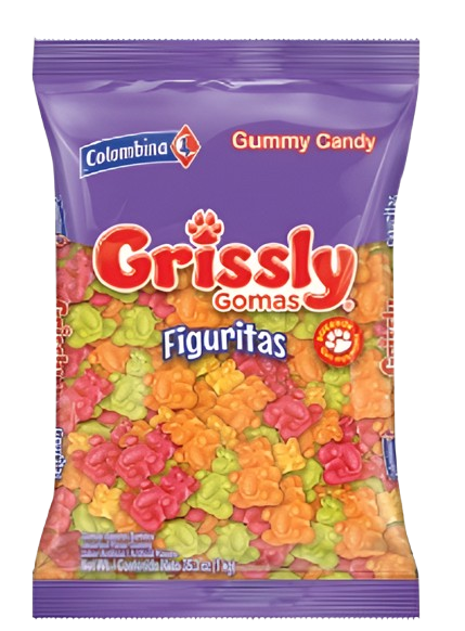 COLOMBINA GRISSLY BEARS 1KG