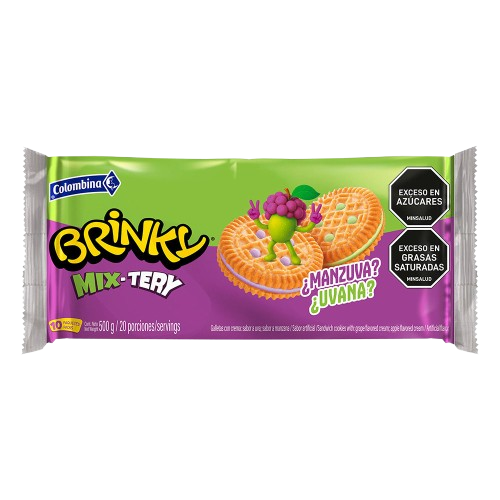 COLOMBINA BRINKY MIXTERY 50g - Pack 10