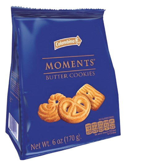 COLOMBINA MOMENTS  BUTTER COOKIES 170g